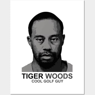 Tiger Woods Cool Golf Guy Posters and Art